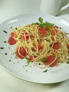 Foto resep SPAGHETTI Aglio Olio simply tasty
