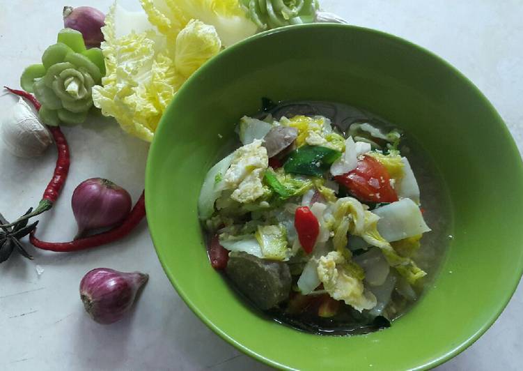 Resep Tumis sawi putih, Lezat Sekali