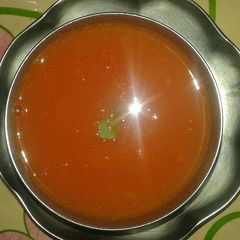 A picture of Tomato soup.