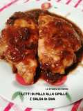 238 🍗Filetti di pollo alla cipolla e salsa di soia🌿