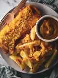 My Homemade Beer Battered Fish & Chips 🐟🍟