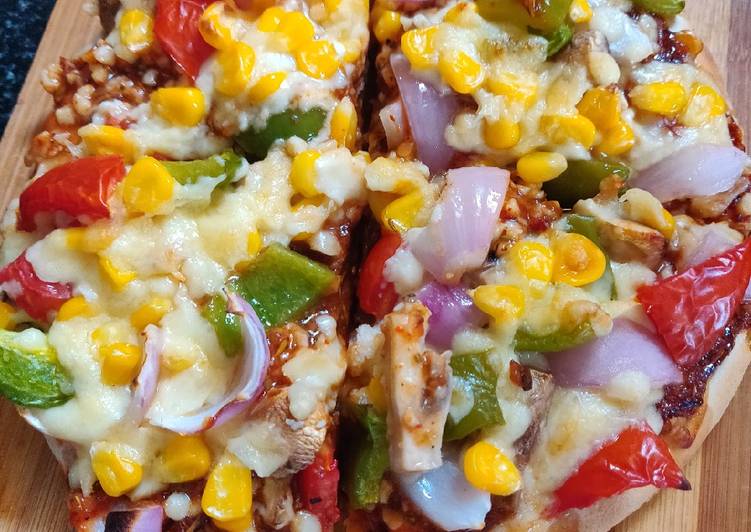 Corn pizza