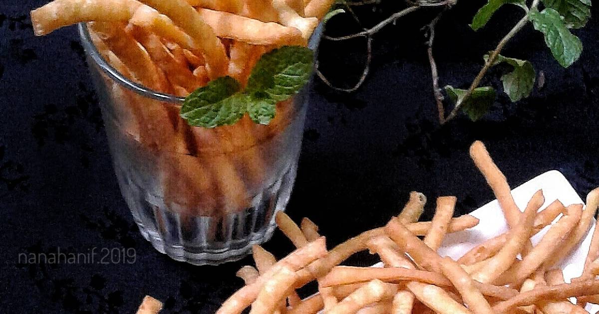 Resep Stik Ubi Jalar Renyah Oleh Nana Hanif Cookpad