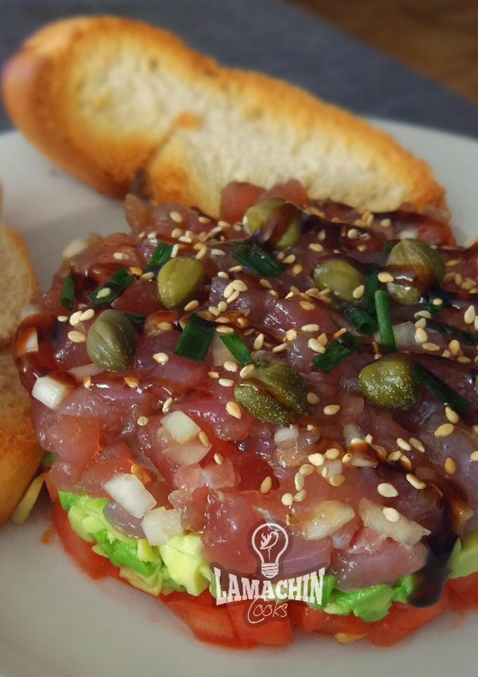 Una foto de Tartar de atún