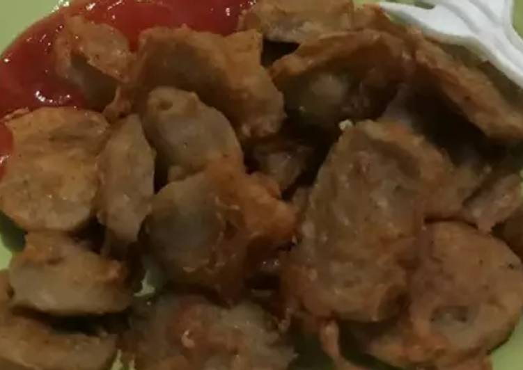 Resep #07 Bakso Goreng Hot n Spicy Lezat
