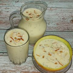 A picture of Muskmelon Milkshake.
