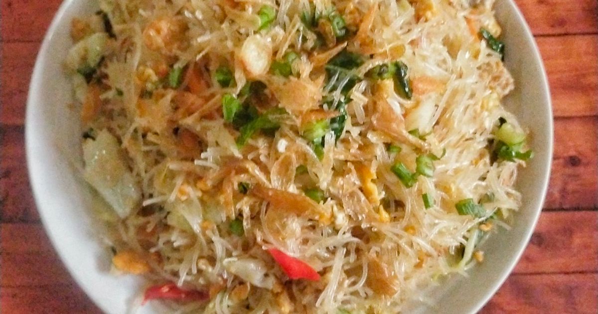 990. Bihun Goreng Putih Simpel