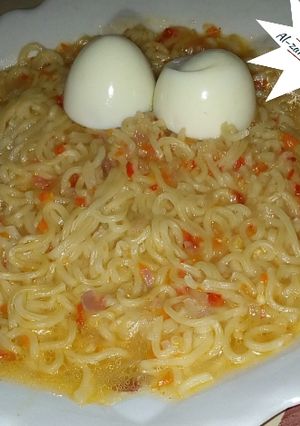 A picture of My simple noodles recipe.