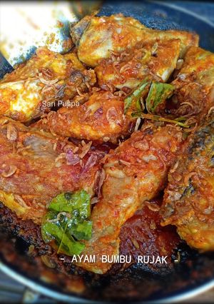 Foto resep Ayam Bumbu Rujak