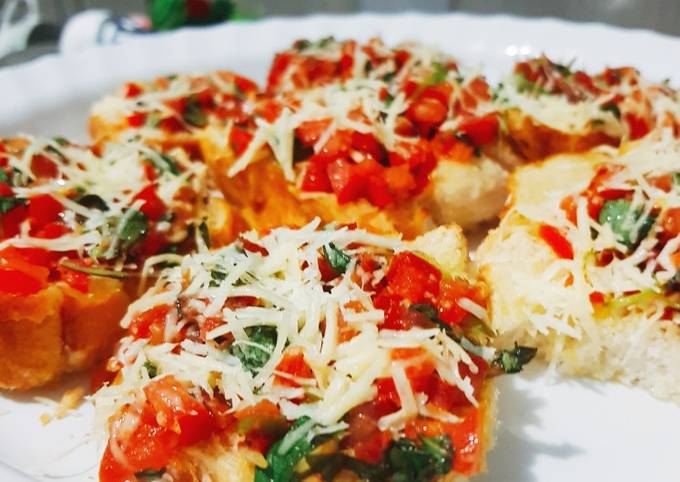 Bruschetta De Tomate Receita Por Talita Nunes Cookpad