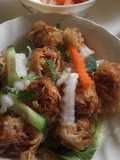 Bún Chả Giò (Vietnamese Spring Roll Noodle Bowl)
