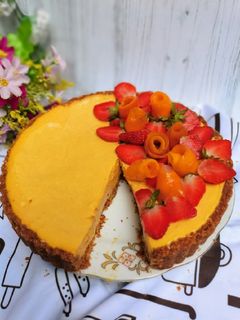 Foto resep Mango Mousse Tart