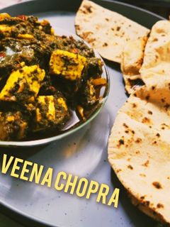 सूखी लहसुनी पालक पनीर की रेसिपी(sukhi lahsun palak paneer ki recipe in hindi) रेसिपी मुख्य फोटो