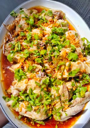 Foto resep Nasi Ayam Hainam (ala wee nam kee)