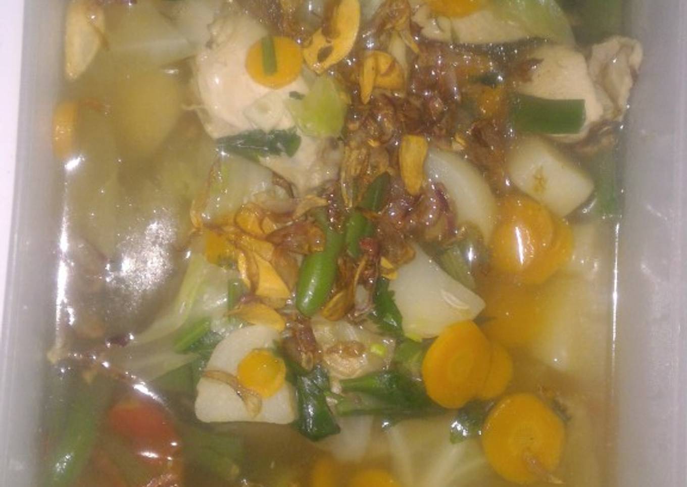 Sop sayap ayam