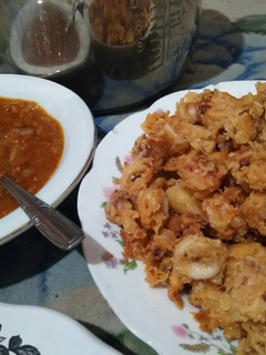 Foto resep Cumi crispy asam manis pedas