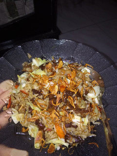 Foto resep Nasi goreng semur daging