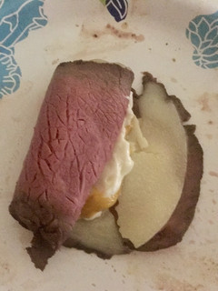 A picture of Easy Meat and Cheese Snack.
