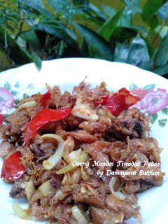 Foto resep Oseng Mandai Tiwadak Pedas