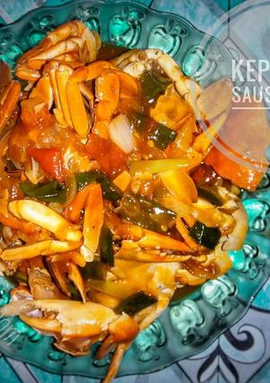 Foto resep Kepiting Saus Tiram Ala mamah Kenzo