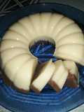 Puding roti susu