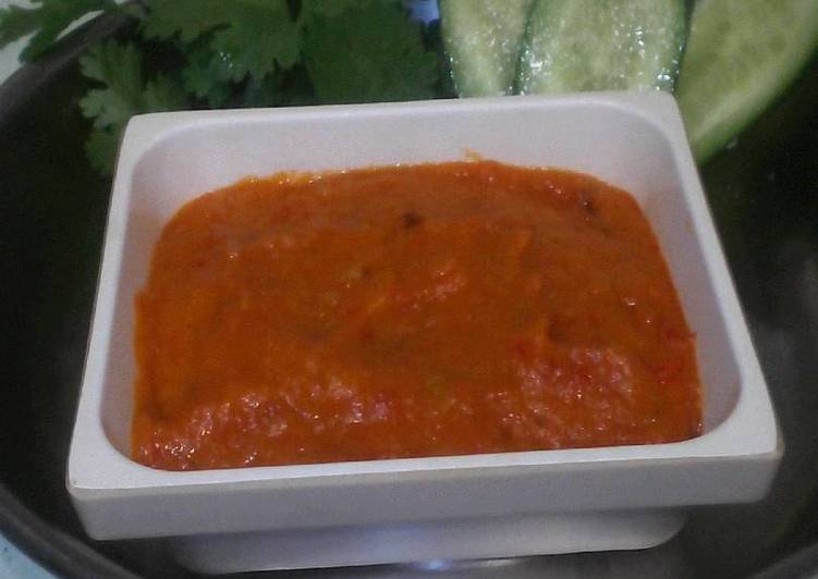 Resep sambal tomat tidak pedas yang praktis