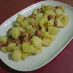 A picture of Potato Butter n Sosis.