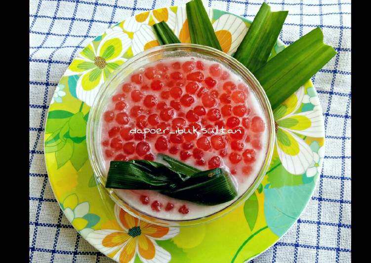 Bubur mutiara santan