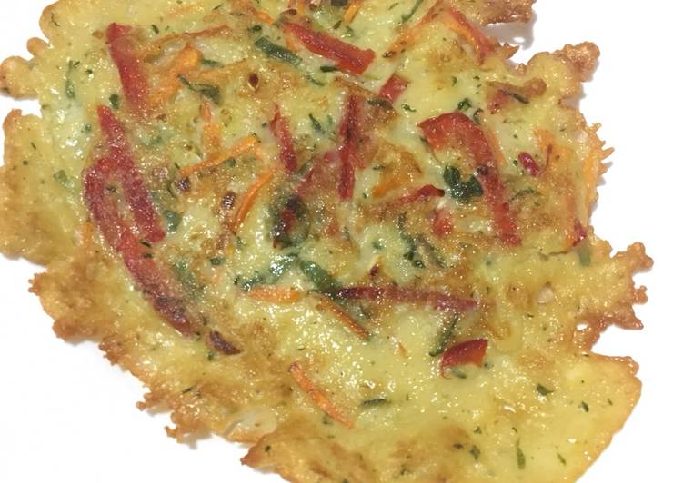 Pajeon (Korean Vegetables Pancake) #berburucelemekemas #resolusi2019