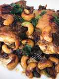 Pollo con anacardos
