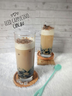 Foto resep 66.Iced cappucino cincau