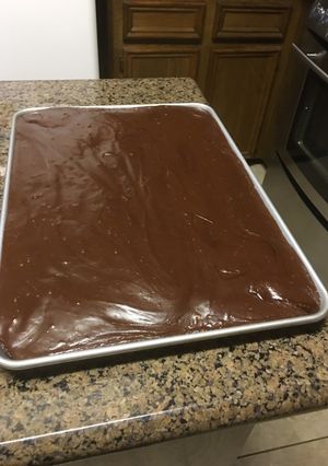 A picture of Chocolate Sheet Cake (Pappaw's).