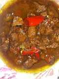 Daging sapi pedas cabai sahang