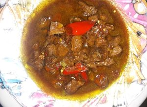 Foto resep Daging sapi pedas cabai sahang