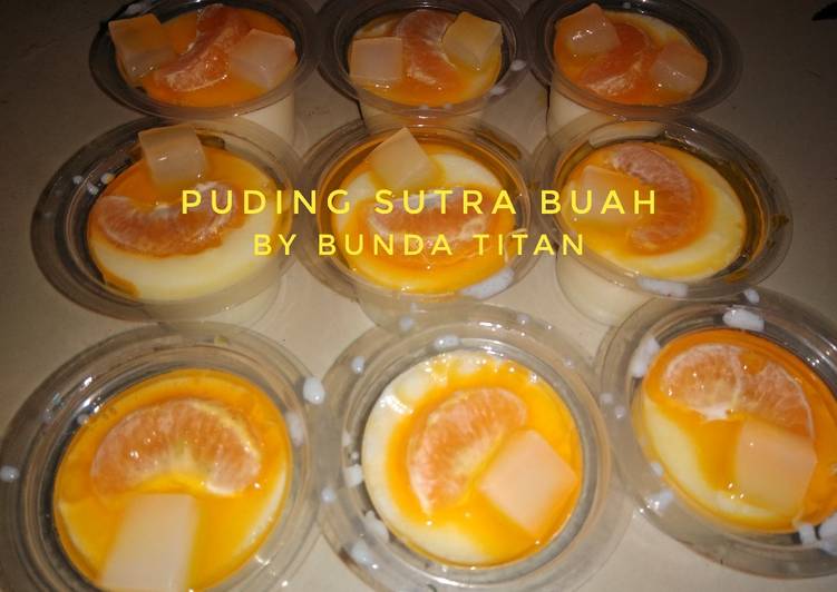 Puding Sutra Buah Simple