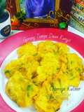 Goreng Tempe Daun Kunyit