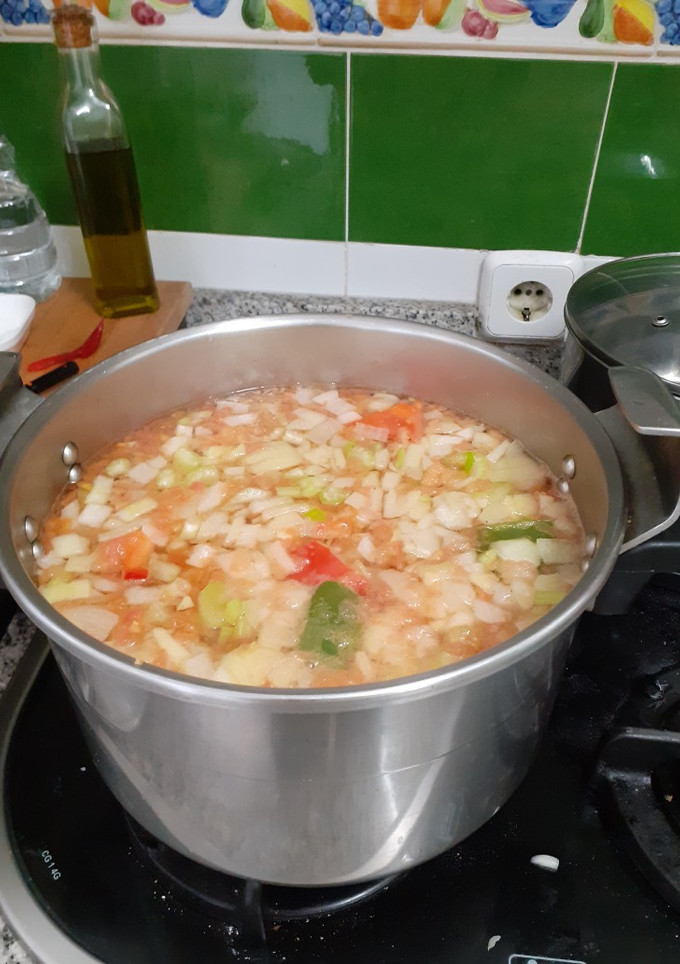 Una foto de Sopa depurativa