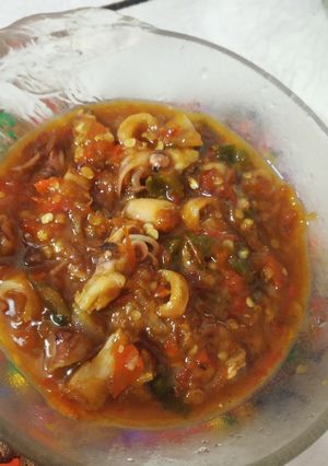 Foto resep Sambel cumi asin