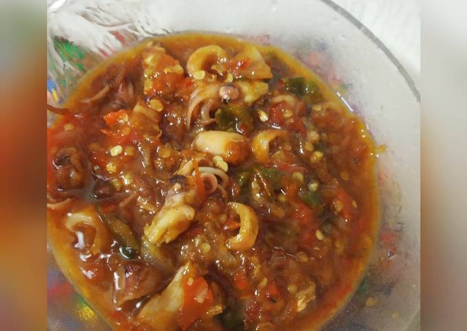 Sambel cumi asin