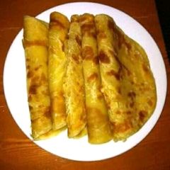 Pumpkin chapati A picture of Pumpkin chapati.