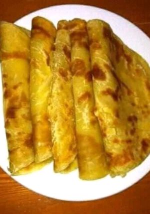 A picture of Pumpkin chapati.