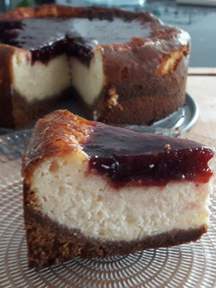 Una foto de Tarta de queso (en horno) o New York Cheesecake