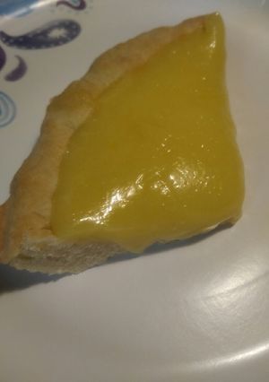 A picture of Lime Curd Tart.