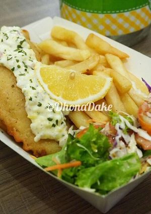 Foto resep Fish and chips endes surendes