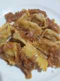 Ravioli del plin con genovese