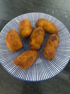 Una foto de Croquetas de pollo en Thermomix