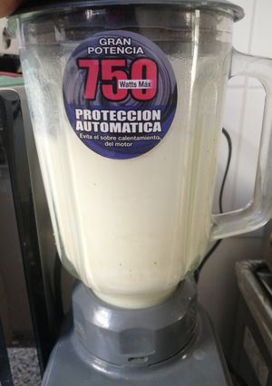 Una foto de Leche condensada saludable