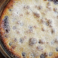 A picture of Cherry Clafoutis.
