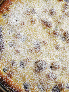 A picture of Cherry Clafoutis.