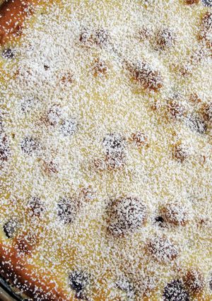 A picture of Cherry Clafoutis.